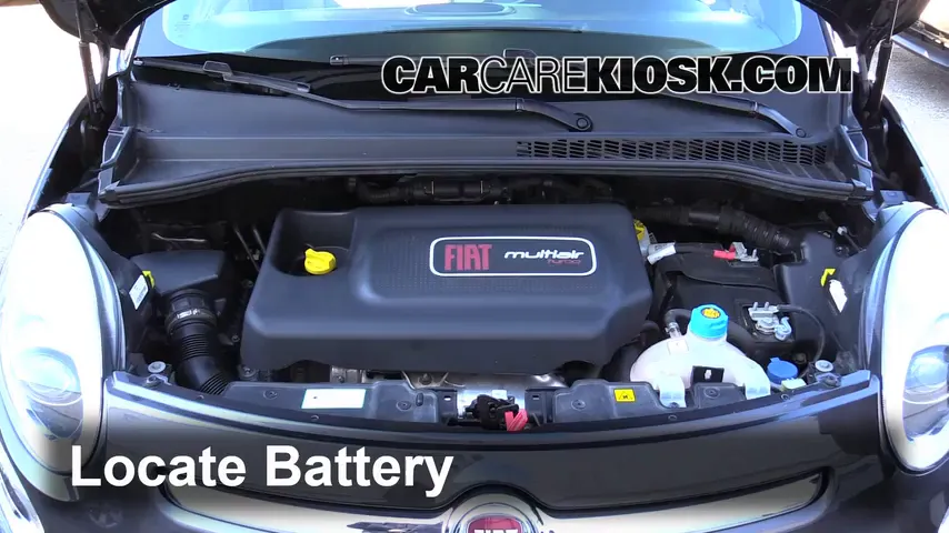 2014 Fiat 500L 1.4L 4 Cyl. Turbo Battery